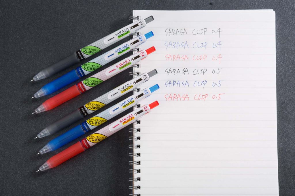 2_下笔流畅的sarasa mark on钢珠笔,帮你捕捉创意,提升效率.